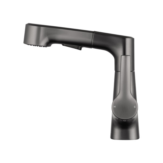 Смесители для раковины Wonzon & Woghand WW-121B108-BGG, тёмный графит фото 3