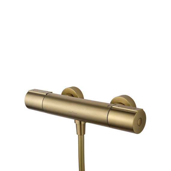 Смесители для душа с термостатом Wonzon & Woghand Inn WW-A2006-A-BG, золото фото 3