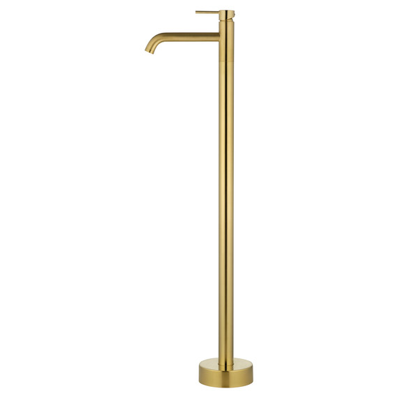 Смеситель для раковины напольный Wonzon & Woghand Stick WW-88649905-BG, золото фото 2