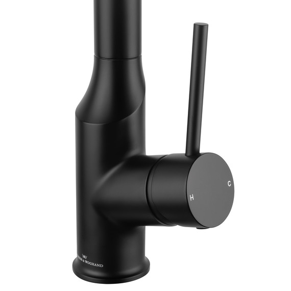 Смесители для кухни Wonzon & Woghand WW-A21252-MB, чёрный фото 5