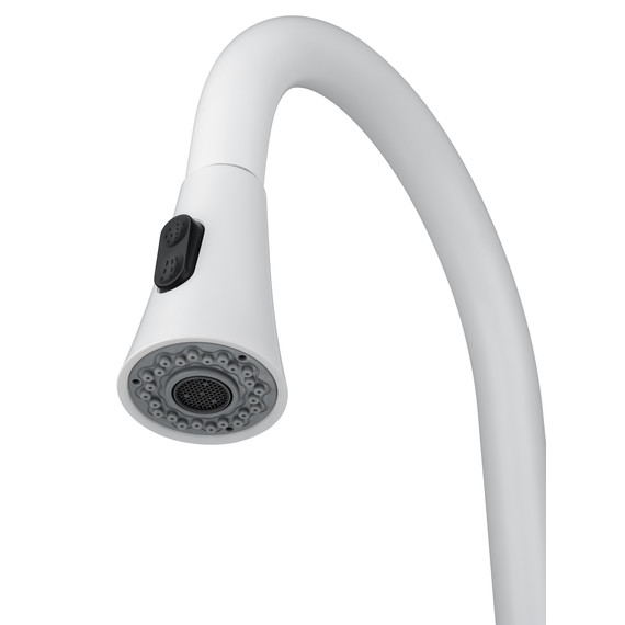 Смесители для кухни Wonzon & Woghand WW-121E201L-MW, белый фото 4