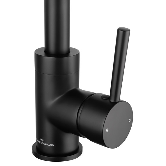 Смесители для кухни Wonzon & Woghand WW-A21102-MB, чёрный фото 4