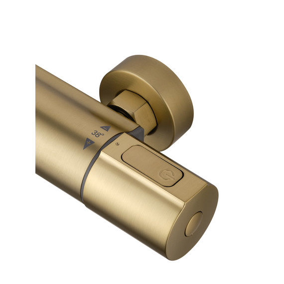 Смесители для душа с термостатом Wonzon & Woghand Inn WW-A2006-A-BG, золото фото 4