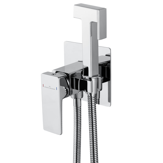 набор для гигиенического душа Wonzon & Woghand Cube 2.0 WW-88829068-CR (со скрытой частью) фото 3