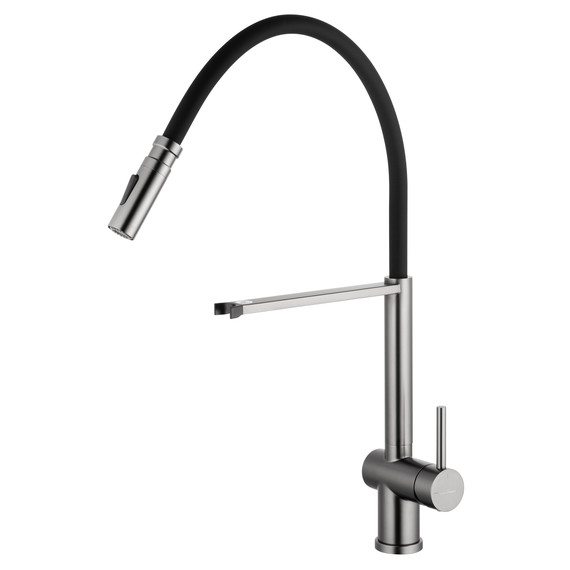 Смесители для кухни Wonzon & Woghand WW-88438003-BGM, тёмный графит фото 2