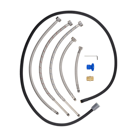 Смесители для раковины Wonzon & Woghand WW-121B108-MW, белый фото 6
