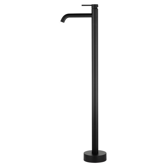 Смеситель для раковины напольный Wonzon & Woghand Stick WW-88649905-MB, чёрный фото 2