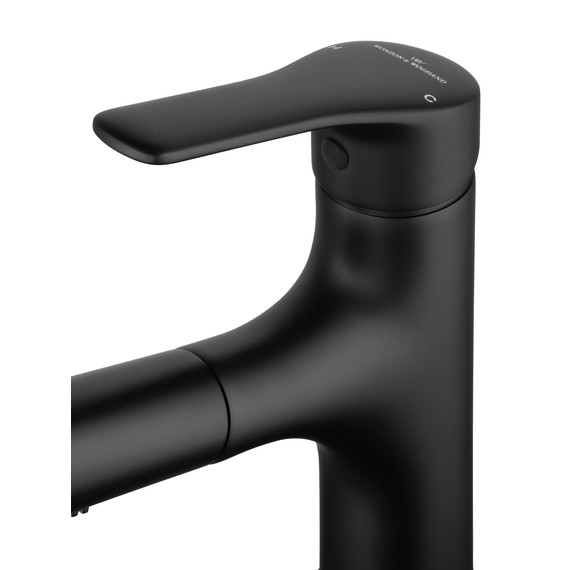 Смесители для раковины Wonzon & Woghand WW-AE4151-MB, чёрный фото 5