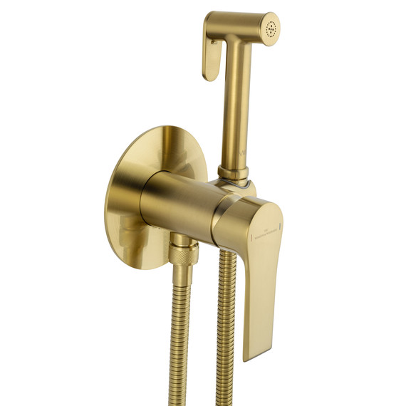 набор для гигиенического душа Wonzon & Woghand Brilliant WW-88829079-BG (со скрытой частью) золото фото 4