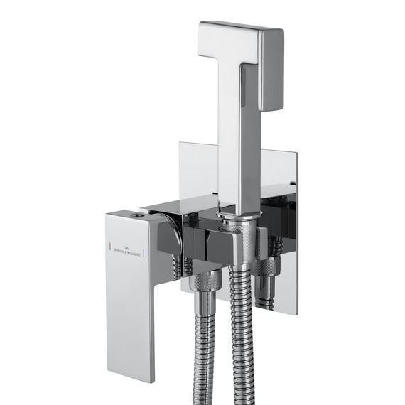 набор для гигиенического душа Wonzon & Woghand Cube WW-88829016-CR (со скрытой частью) фото 3