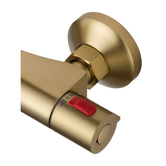 Смесители для душа с термостатом Wonzon & Woghand Inn WW-B1005-A-BG, золото фото 4