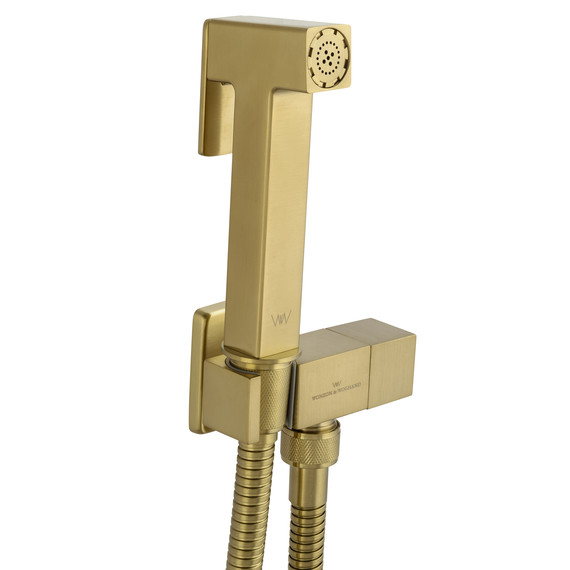 набор для гигиенического душа Wonzon & Woghand WW-88809904-BG (со скрытой частью) золото фото 4