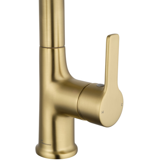 Смесители для раковины Wonzon & Woghand WW-FE01L212-BG, золото фото 5