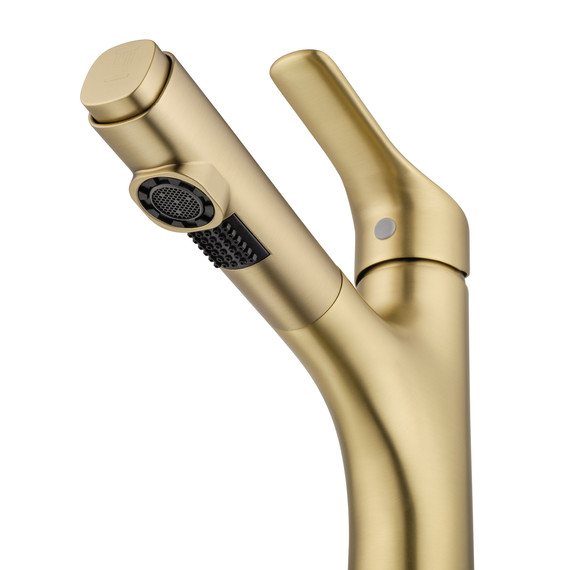 Смесители для раковины Wonzon & Woghand WW-AE4151-BG, золото фото 4