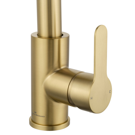 Смесители для кухни Wonzon & Woghand WW-121E201L-BG, золото фото 6