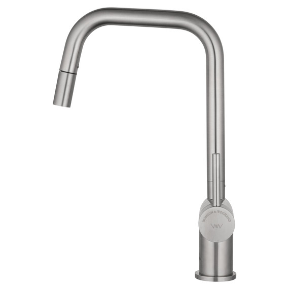 Смесители для кухни Wonzon & Woghand WW-6018-BS, никель фото 3