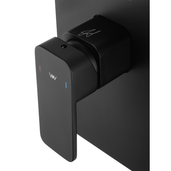 Смесители для душа Wonzon & Woghand Arnie WW-694700-2-MB (со скрытой частью) чёрный фото 3