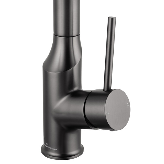 Смесители для кухни Wonzon & Woghand WW-A21252-BGG, тёмный графит фото 5