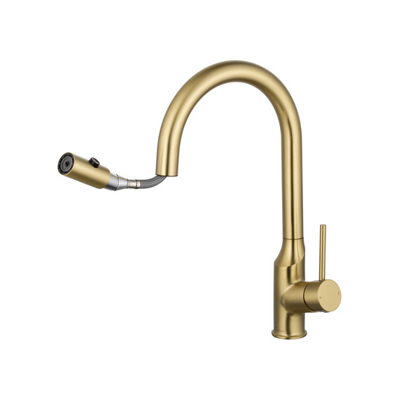 Смесители для кухни Wonzon & Woghand WW-A21252-BG, золото фото 2