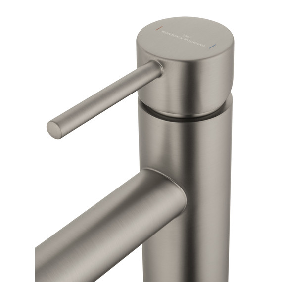 Смеситель для раковины напольный Wonzon & Woghand Stick WW-88649905-BN, никель фото 4