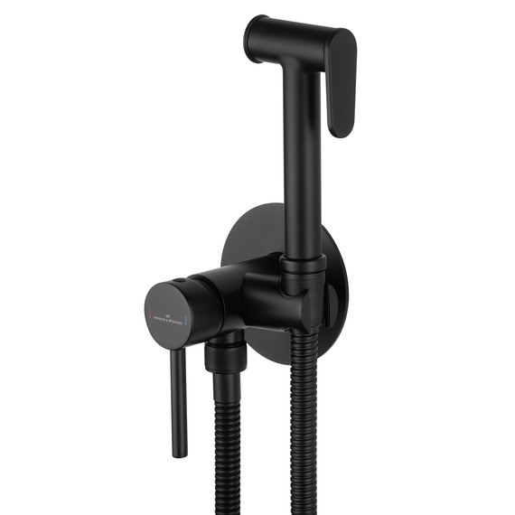 набор для гигиенического душа Wonzon & Woghand Stick WW-88829902-MB (со скрытой частью) чёрный фото 3