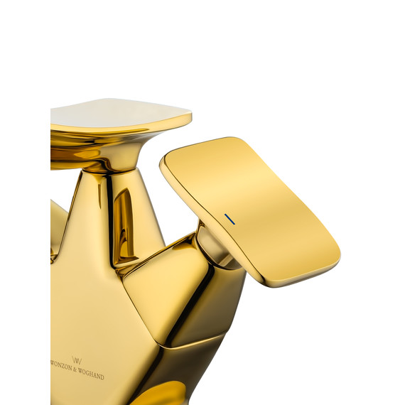 Смеситель для биде Wonzon & Woghand Shakespeare WW-655001-DG, золото фото 5