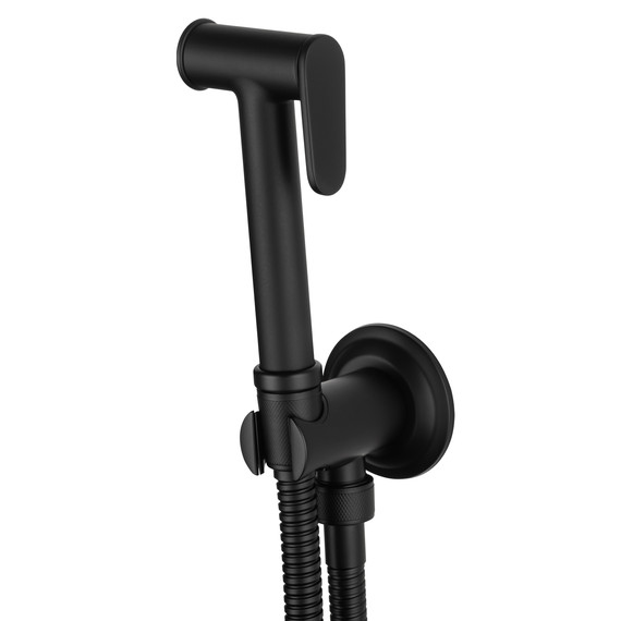 набор для гигиенического душа Wonzon & Woghand Steam WW-88849008-MB (со скрытой частью) чёрный фото 4