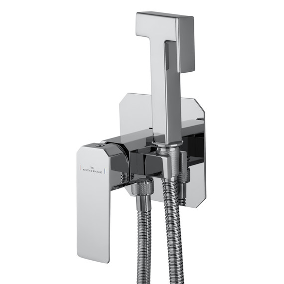 набор для гигиенического душа Wonzon & Woghand Diamond WW-88829011-CR (со скрытой частью) фото 3