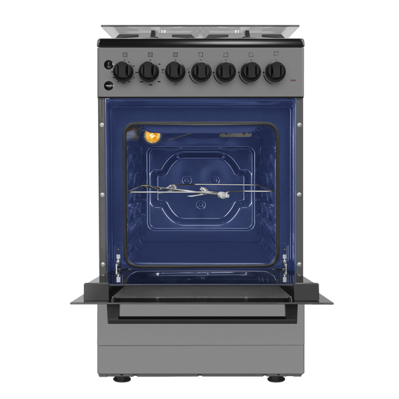 Газовая плита с электрической духовкой Maunfeld MGC50ECGR02 фото 4