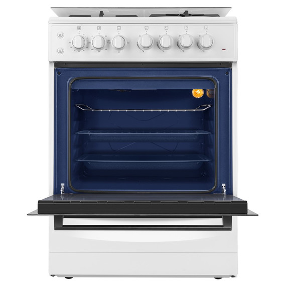 Газовая плита с электрической духовкой Maunfeld MGC60ECW04 фото 3