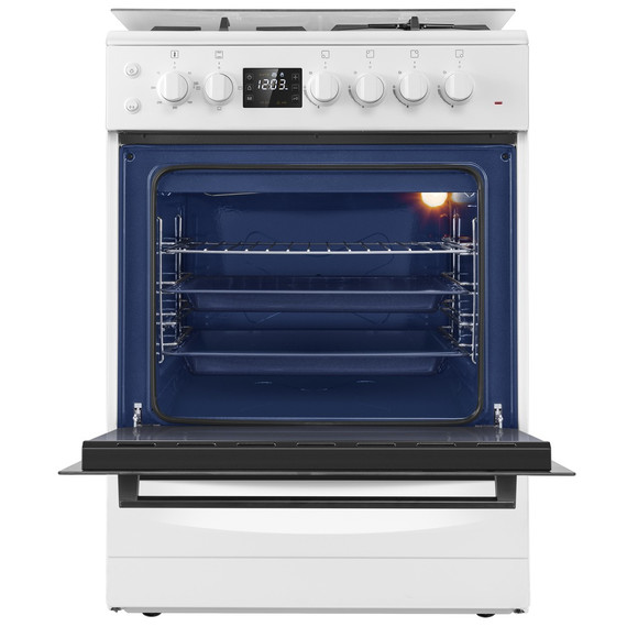 Газовая плита с электрической духовкой Maunfeld MGC60ECW05 фото 3