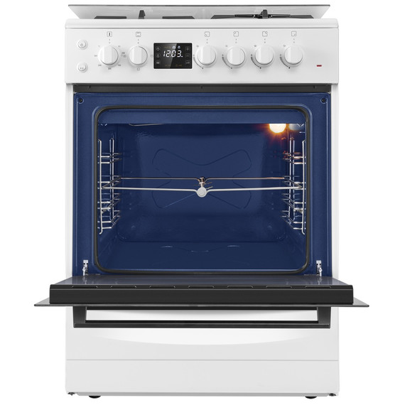 Газовая плита с электрической духовкой Maunfeld MGC60ECW05 фото 4