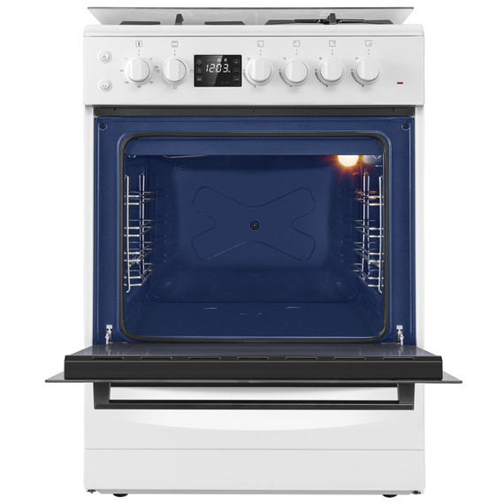 Газовая плита с электрической духовкой Maunfeld MGC60ECW05 фото 5