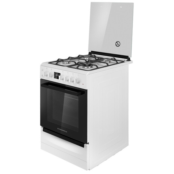 Газовая плита с электрической духовкой Maunfeld MGC60ECW05 фото 6