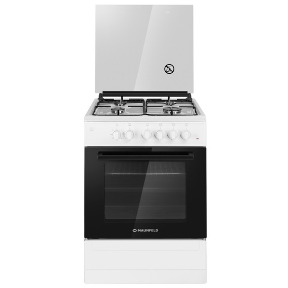 Газовая плита с электрической духовкой Maunfeld MGC60EEW03 фото 