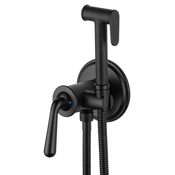 набор для гигиенического душа Wonzon & Woghand Steam WW-88829008-MB (со скрытой частью) чёрный фото 3