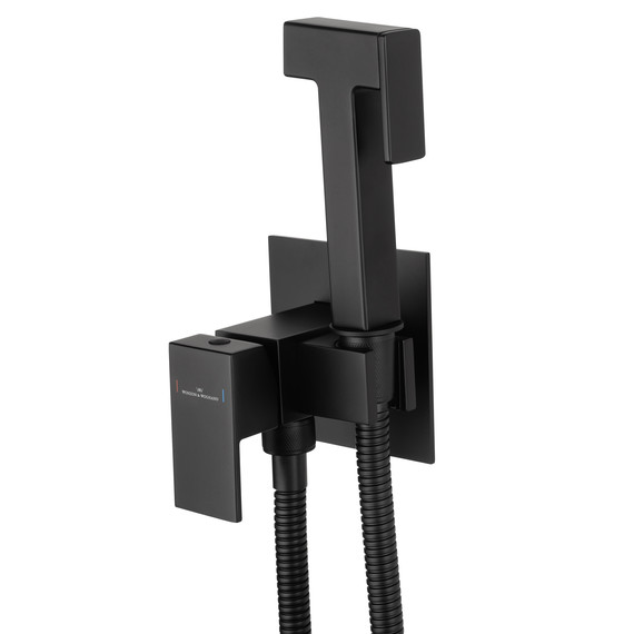 набор для гигиенического душа Wonzon & Woghand WW-88829903-MB (со скрытой частью) чёрный фото 3