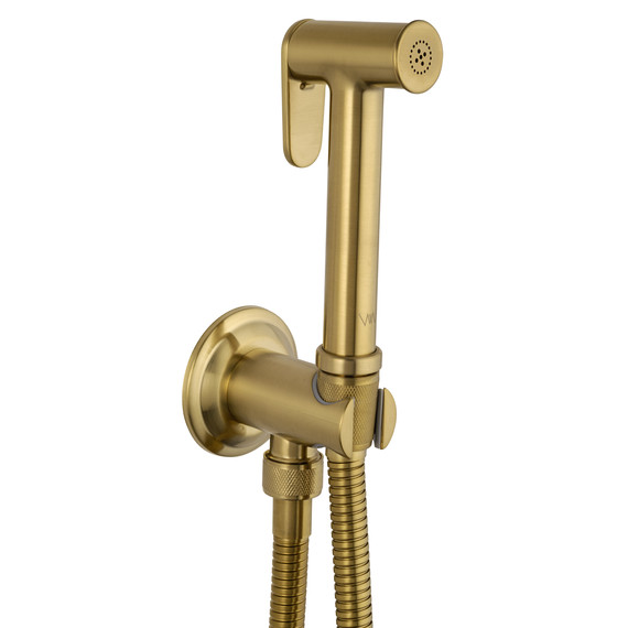 набор для гигиенического душа Wonzon & Woghand Steam WW-88849008-BG (со скрытой частью) золото фото 5