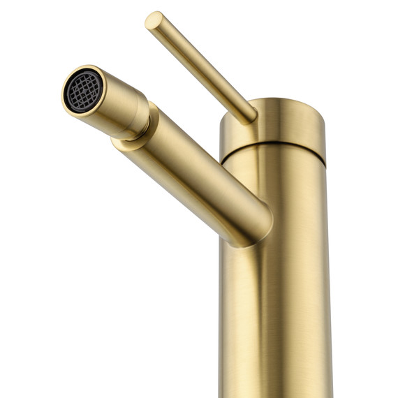 Смеситель для биде Wonzon & Woghand Stick WW-88339017-BG, золото фото 3