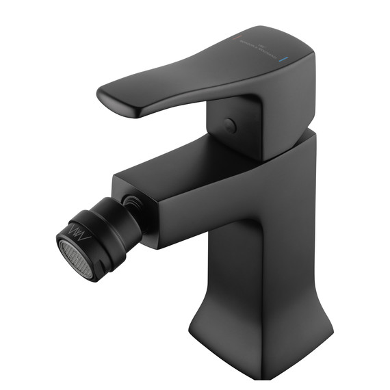 Смеситель для биде Wonzon & Woghand Flex WW-88016072-MB, чёрный фото 4