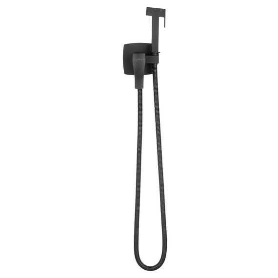 набор для гигиенического душа Wonzon & Woghand Flex WW-88829072-MB (со скрытой частью) чёрный фото 2