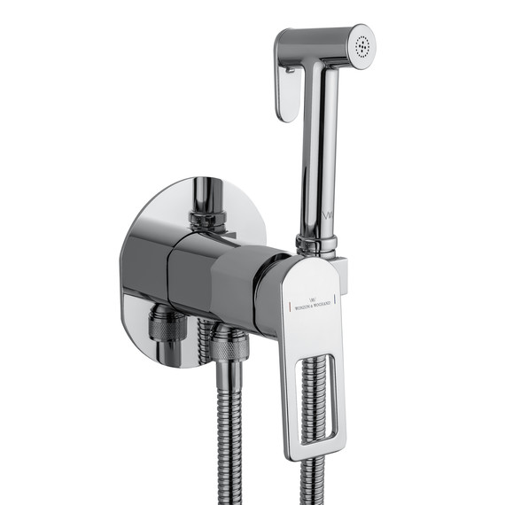 набор для гигиенического душа Wonzon & Woghand Frame WW-88829010-CR (со скрытой частью) фото 4