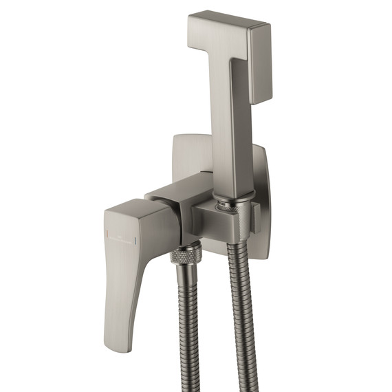 набор для гигиенического душа Wonzon & Woghand Flex WW-88829072-BN (со скрытой частью) никель фото 3