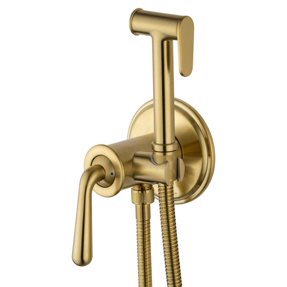 набор для гигиенического душа Wonzon & Woghand Steam WW-88829008-BG (со скрытой частью) золото фото 4