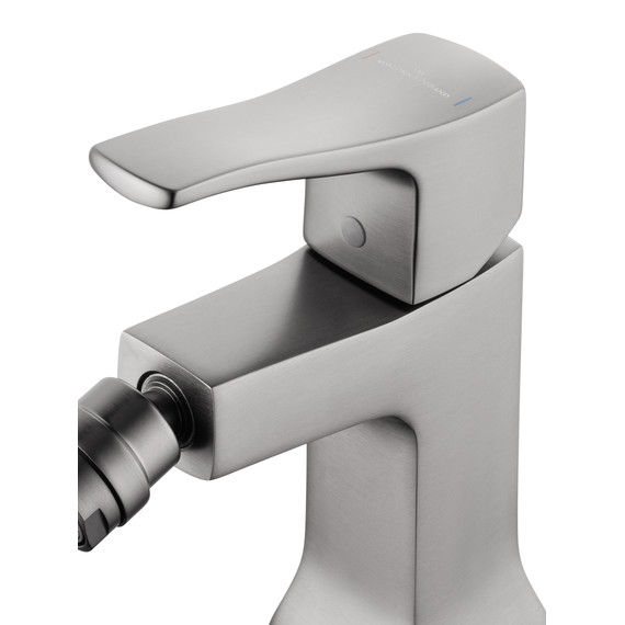 Смеситель для биде Wonzon & Woghand Flex WW-88016072-BGM, тёмный графит фото 4