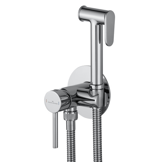 набор для гигиенического душа Wonzon & Woghand Stick WW-88829902-CR (со скрытой частью) фото 3