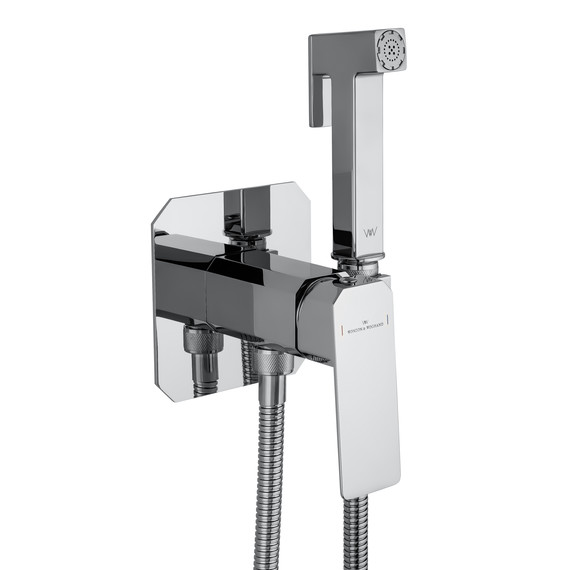 набор для гигиенического душа Wonzon & Woghand Diamond WW-88829011-CR (со скрытой частью) фото 4