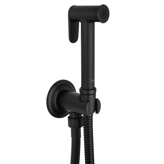 набор для гигиенического душа Wonzon & Woghand Steam WW-88849008-MB (со скрытой частью) чёрный фото 5