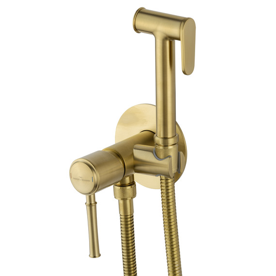 набор для гигиенического душа Wonzon & Woghand Tor WW-88829073-BG (со скрытой частью) золото фото 3