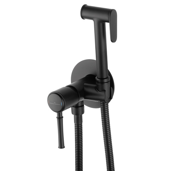 набор для гигиенического душа Wonzon & Woghand Tor WW-88829073-MB (со скрытой частью) чёрный фото 3